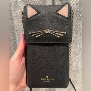 Kate Spade Crossbody Cat Phone Holder/Purse
